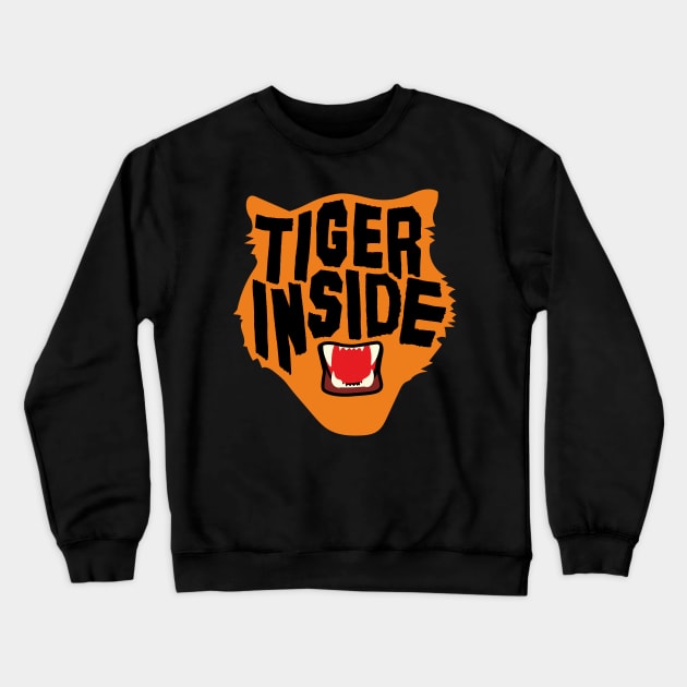 TIGER INSIDE - SUPERM Crewneck Sweatshirt by Duckieshop